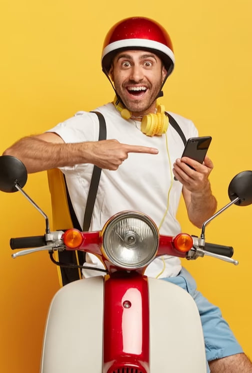 Симулятор курьера-background